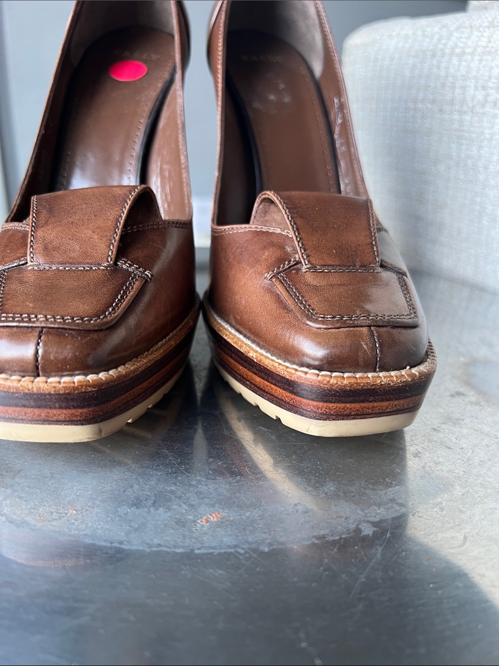Bally Lewes Loafer-Style Heels - Picture 7 of 10
